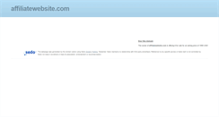 Desktop Screenshot of affiliatewebsite.com